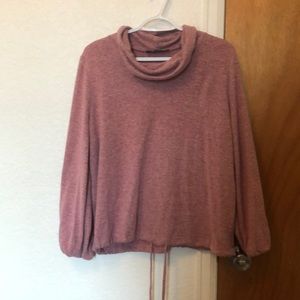 Lovely and comfy pink pull over